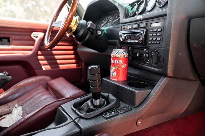 Garagistic E30 Center Console Dual Cup Holder - 325i, M3, 318is-Interior-Garagistic