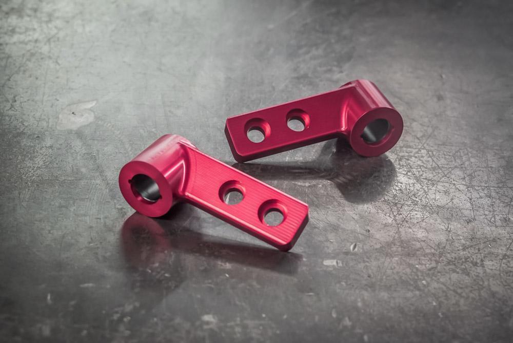 E30 & E36 Control Arm Eyeball Offset Arms - "Treehouse" V2-Machined Parts-Garagistic