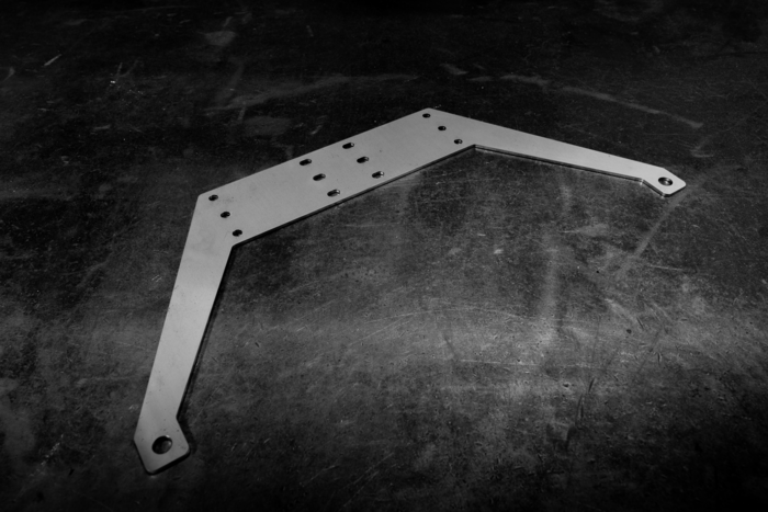 E30 Fire Extinguisher Mount Bracket-Steel parts-Aluminum-Garagistic