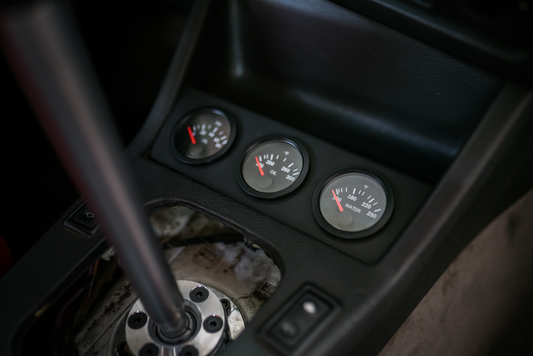 E30 Front Ashtray Gauge Pod-Steel parts-Garagistic