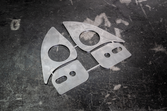 E30 Front Subframe Engine Reinforcement Kit-Steel parts-No front sway reinforcements-No rear subframe reinforcements-Garagistic