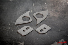 E30 Front Subframe Engine Reinforcement Kit-Steel parts-No front sway reinforcements-No rear subframe reinforcements-Garagistic