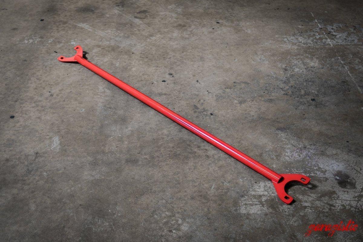 E30 Garagistic Rear Strut Bar-Steel parts-Black-Garagistic