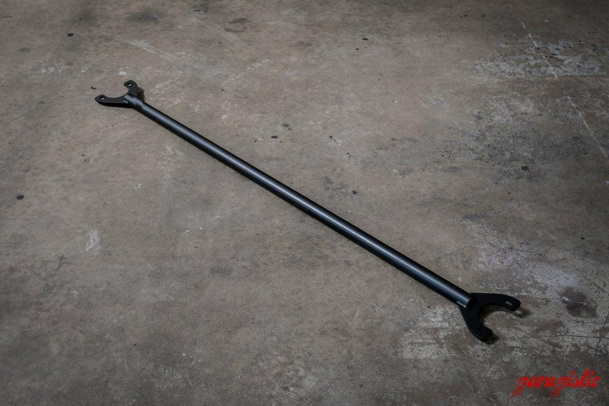 E30 Garagistic Rear Strut Bar-Steel parts-Black-Garagistic