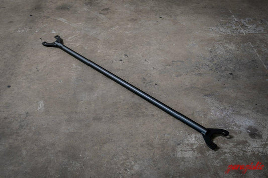 E30 Garagistic Rear Strut Bar-Steel parts-Black-Garagistic