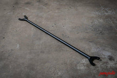 E30 Garagistic Rear Strut Bar-Steel parts-Black-Garagistic