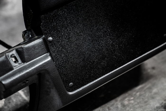 E30 HVAC Delete Panel - 318, 325i/is/e/es, M3-Steel parts-ABS Plastic-Garagistic