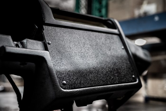 E30 HVAC Delete Panel - 318, 325i/is/e/es, M3-Steel parts-ABS Plastic-Garagistic