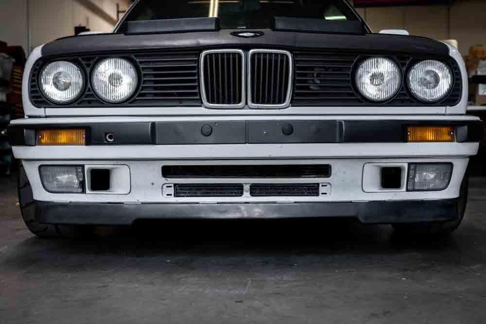 E30 "IS" Front Lip Spoiler-Body Panels-No Lip Splitter-Garagistic