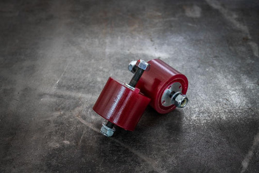 E30 IX Motor Mount Bushings - 1181113232, 11811130139-Poly-80A soft poly (autox/street)-No Thanks!-Garagistic