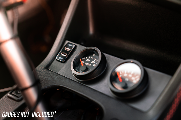 E30 Luxury Gauge Pod w/ USB plug-Interior-Garagistic