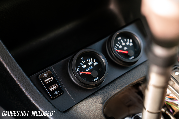 E30 Luxury Gauge Pod w/ USB plug-Interior-Garagistic