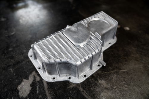 E30 M42 Lower Oil Pan - 11131715266-Steel parts-Garagistic