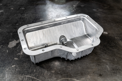 E30 M42 Lower Oil Pan - 11131715266-Steel parts-Garagistic