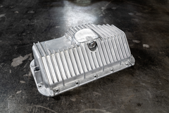 E30 M42 Lower Oil Pan - 11131715266-Steel parts-Garagistic