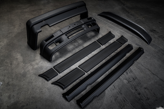E30 "Mtech 2" Complete Body Kit-Body Panels-2 Door-Add Mtech 2 Wing-Garagistic