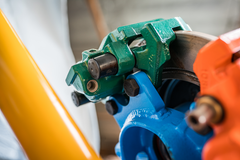 E30 Rear Dual Caliper Mount Weld On Brackets-Steel parts-Garagistic