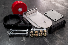 E30 Secondary Diff Mount-Steel parts-80A-Standard E30-Anodized Black-Garagistic