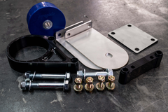 E30 Secondary Diff Mount-Steel parts-95A-Standard E30-Anodized Black-Garagistic