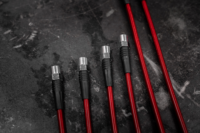 E30 Stainless Steel Complete 6 Brake Line Kit - DOT Compliant-Brake Lines-No clutch line-Garagistic