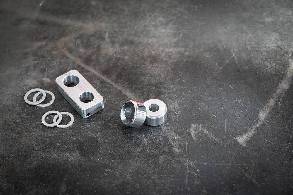 E30 Steering Rack Swap Kit (airbag version) - Z3, E36, E46-Steel parts-No steering coupler-No power steering delete-Garagistic