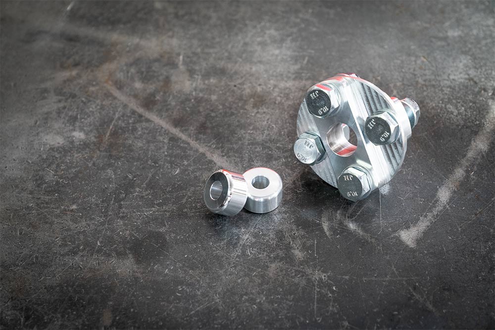 E30 Steering Rack Swap Kit (airbag version) - Z3, E36, E46-Steel parts-No steering coupler-No power steering delete-Garagistic