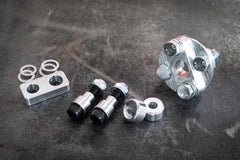 E30 Steering Rack Swap Kit (non-airbag version) - Z3, E36, E46-Steel parts-Add Aluminum steering coupler-Add power steering delete-Garagistic