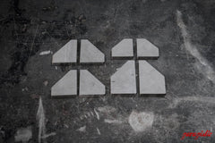 E30 Trailing Arm Mounting Point Reinforcement 8 Piece Gusset set- (Z3, 325, 318)-Steel parts-Garagistic