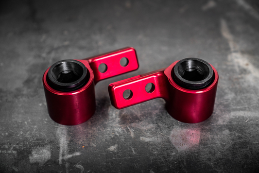 E30/E36 Offset Control Arm Eyeballs for E46 Control Arms - "Treehouse"-Machined Parts-Small Hex (21-22mm)-Garagistic