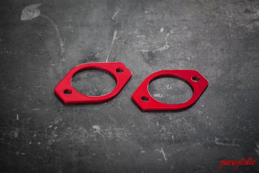 E30/E36/E46 Rear Shock Reinforcement Kit-Steel parts-Red-Garagistic