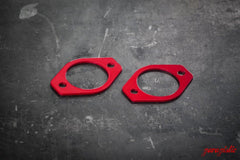 E30/E36/E46 Rear Shock Reinforcement Kit-Steel parts-Red-Garagistic