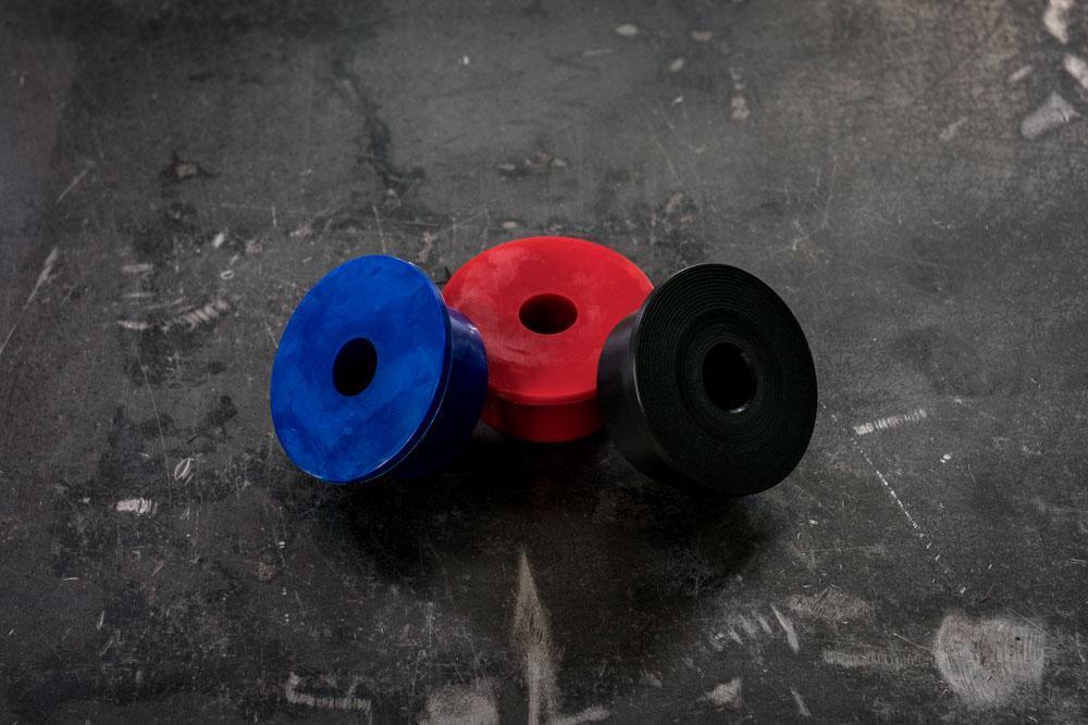 E30/E36/Z3 Centered Front Control Arm Bushings (FCAB)-Poly-80A Soft Poly (Autox/Street)-Garagistic
