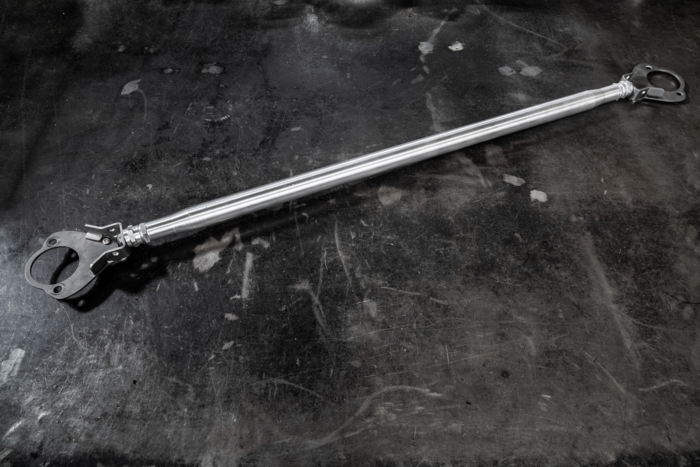 LTW E36 Modular 3 Piece Rear Strut Bar - 318, 325, 328, M3-Steel parts-No Thanks-Raw Aluminum-Garagistic