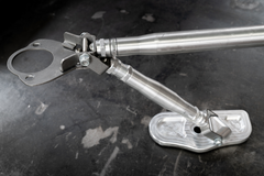 LTW E36 Modular 3 Piece Rear Strut Bar - 318, 325, 328, M3-Steel parts-No Thanks-Raw Aluminum-Garagistic