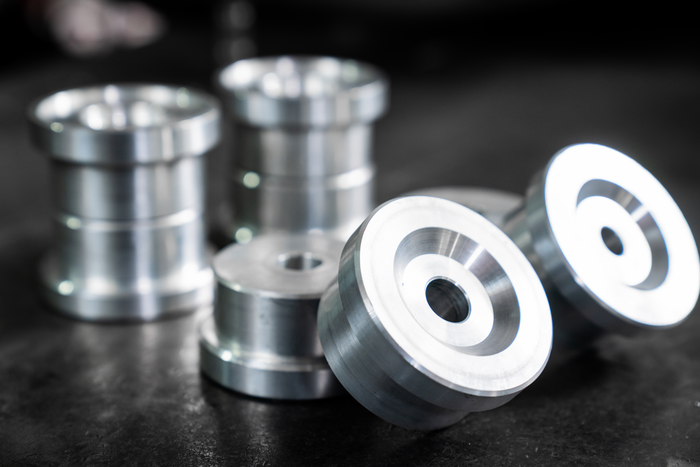E36 Aluminum Rear Subframe Bushings-Machined Parts-Garagistic