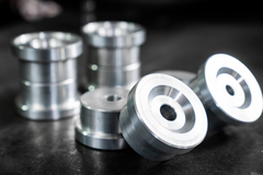 E36 Aluminum Rear Subframe Bushings-Machined Parts-Garagistic