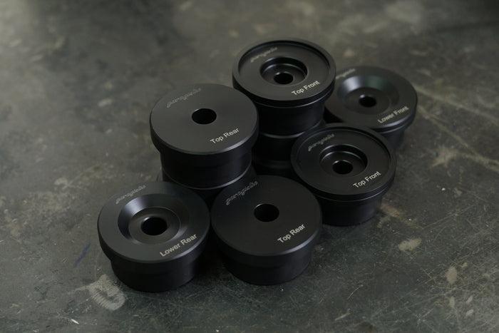 E36 Aluminum Rear Subframe Bushings-Machined Parts-Garagistic