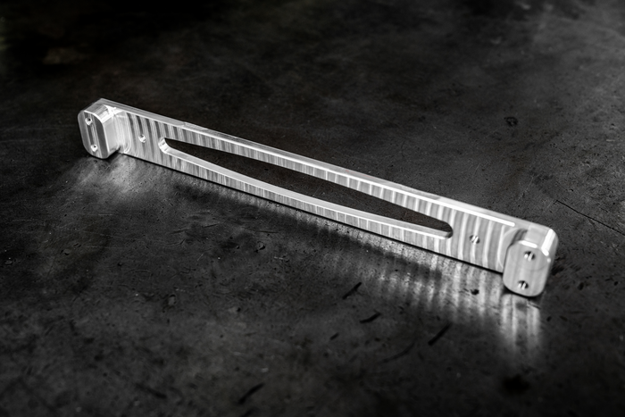 Billet E36 Billet Oil Cooler Bracket Mount - 325, M3-Steel parts-Garagistic