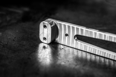 Billet E36 Billet Oil Cooler Bracket Mount - 325, M3-Steel parts-Garagistic