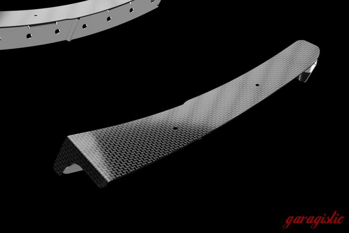 E36 Aero Front Bumper Canards - 318, 325, 328, M3-Steel parts-ABS Plastic-Garagistic