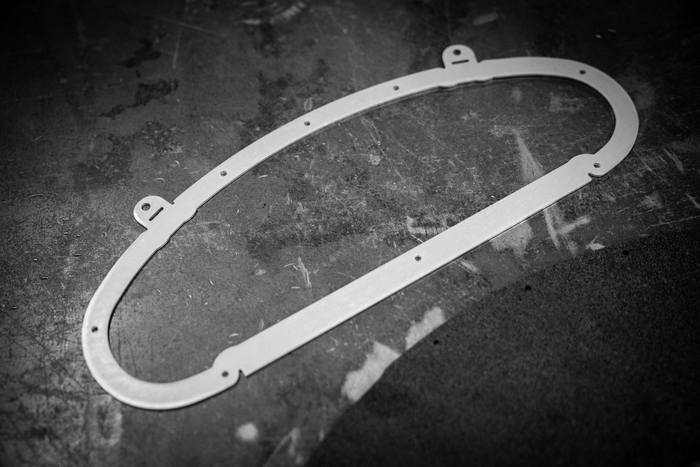 E36 Gauge Cluster Delete Panel - 318, 325, 328, M3-Steel parts-ABS Plastic-Garagistic