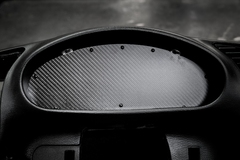 E36 Gauge Cluster Delete Panel - 318, 325, 328, M3-Steel parts-ABS Plastic-Garagistic