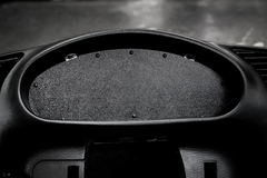 E36 Gauge Cluster Delete Panel - 318, 325, 328, M3-Steel parts-ABS Plastic-Garagistic