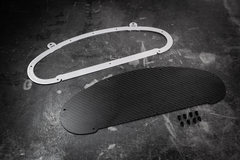 E36 Gauge Cluster Delete Panel - 318, 325, 328, M3-Steel parts-ABS Plastic-Garagistic