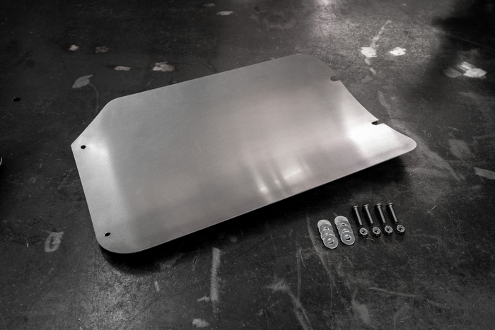 E36 Heater Core Delete Panel-Steel parts-Garagistic