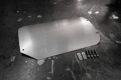 E36 Heater Core Delete Panel-Steel parts-Garagistic