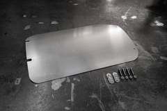 E36 Heater Core Delete Panel-Steel parts-Garagistic