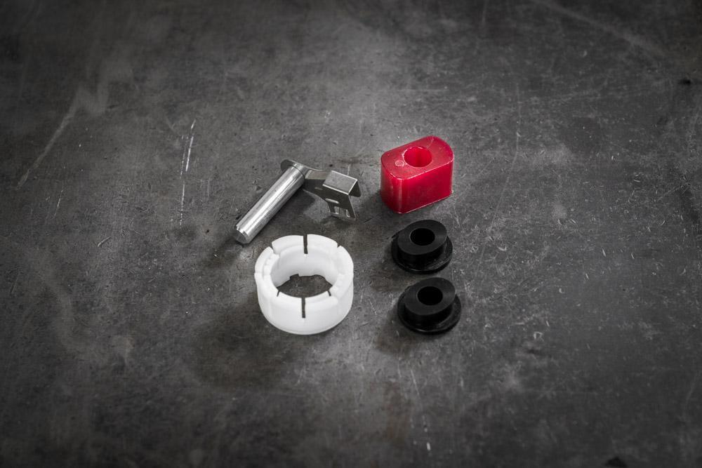 E36 M3/328/Z3 Oval Shifter Bushing Kit-Shifter Bushing Kits-Delrin-Garagistic