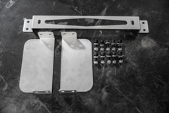 E36 Sheet Metal Oil Cooler Bracket/Mount - 325, M3-Steel parts-Garagistic