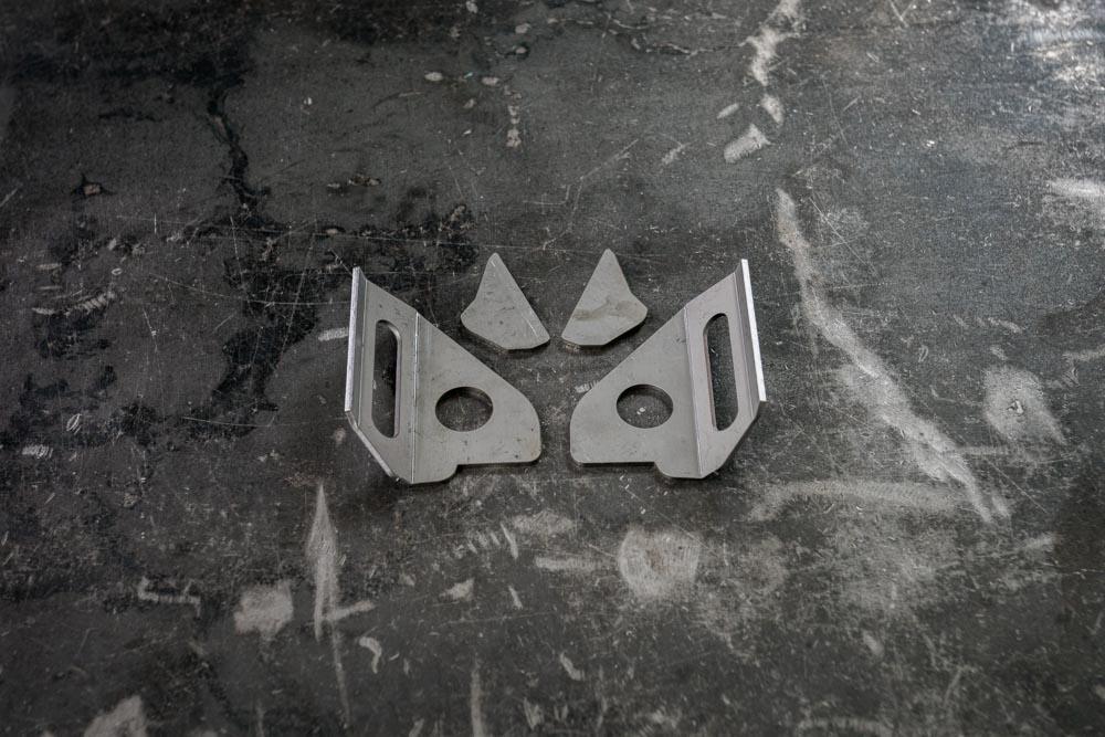 E36 Rear Sway Bar Reinforcement Kit-Steel parts-No rear pocket reinforcements-Garagistic